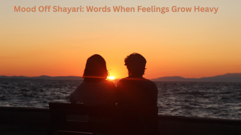 Mood Off Shayari